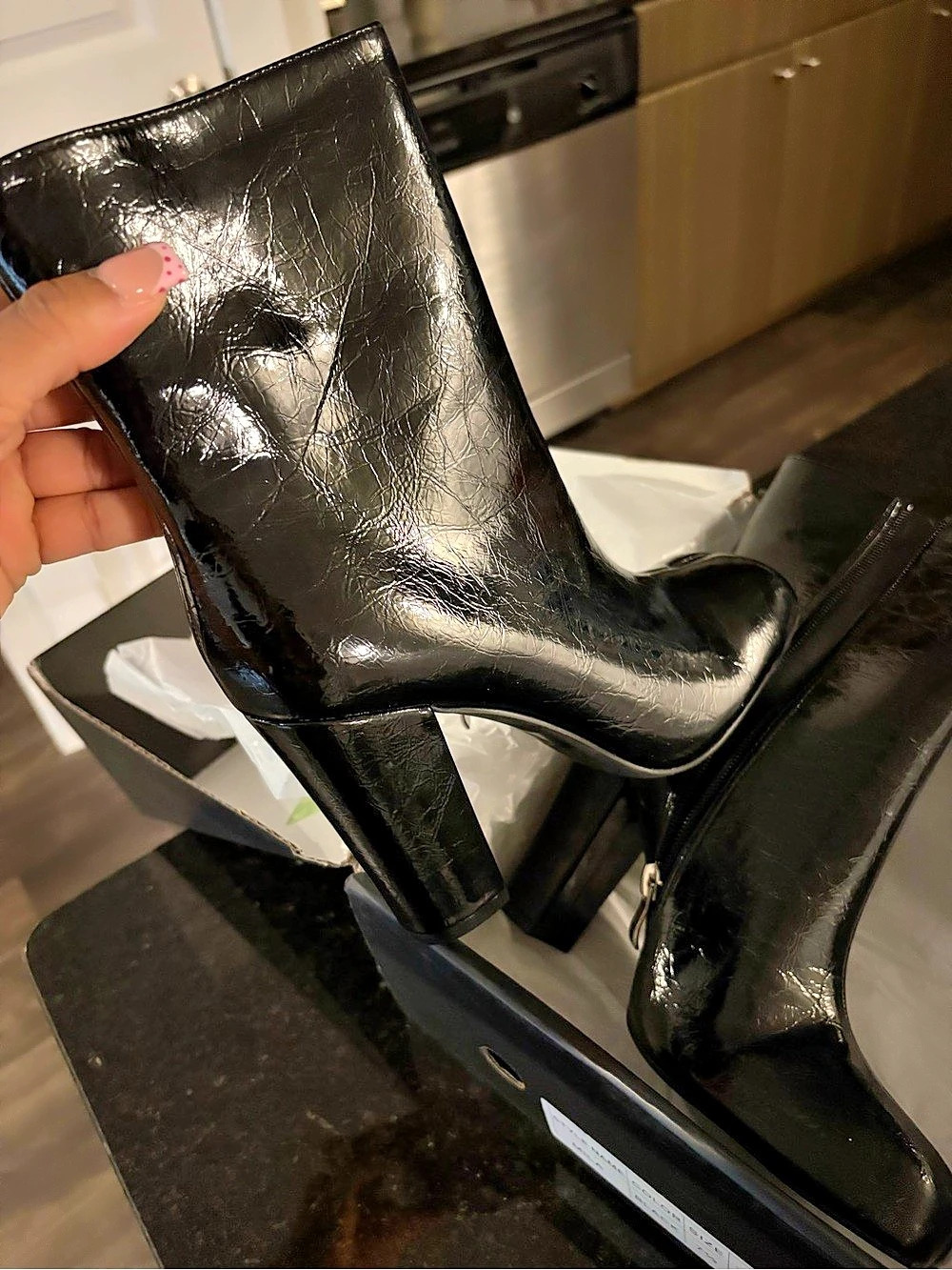 Azriel Tabi Booties Fashion Nova